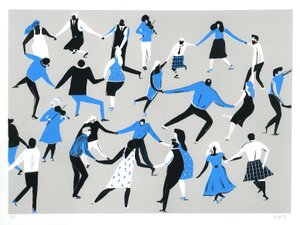 Ceilidh, 2016 (sitodruk)