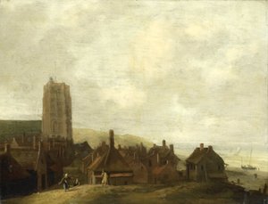 Widok Egmond aan Zee autorstwa Ludolf Bakhuysen