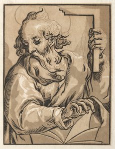 Chrystus i apostołowie: św. Tomasz (z kwadratem)