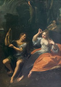 Rinalda i Armidy autorstwa Ludovico Carracci