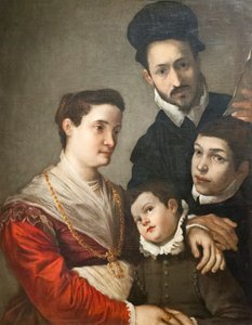 Rodzina Tacconich autorstwa Ludovico Carracci