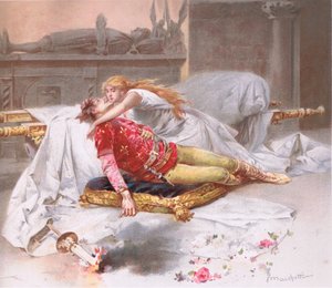 Idź stąd, bo ja nie odejdę. , ilustracja z Romea i Julii,
