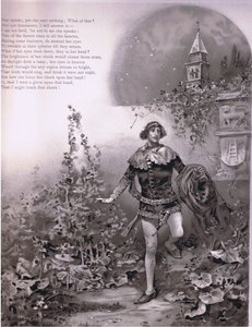 Mówi, ale nic nie mówi., ilustracja z Romea i Julii,