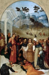 Chrystus i niewiasta przyłapana na cudzołóstwie, c. 1527.