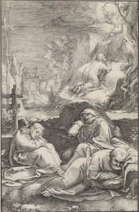 Chrystus w Ogrodzie Getsemani Pasja (tytuł serii) autorstwa Ludovicus Siceram