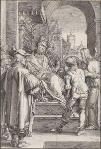Chrystus przed Piłatem Pasja (tytuł serii) autorstwa Ludovicus Siceram