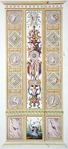 Panel z loggii Rafaela w Watykanie, z „Delle Loggie di Rafaele nel Vaticano”, grawerowany przez Giovanniego Volpato (1735-1804) autorstwa Ludovicus Tesio (after) Taurinensis