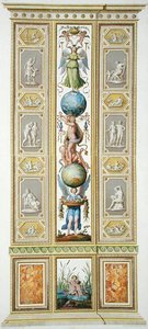 Panel z Loggii Rafaela w Watykanie, z "Delle Loggie di Rafaele nel Vaticano", wyryty przez Giovanni Volpato (1735-1803) autorstwa Ludovicus Tesio (after) Taurinensis