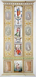 Panel z loggii Rafaela w Watykanie, z „Delle Loggie di Rafaele nel Vaticano”, grawerowany przez Giovanniego Volpato (1735-1803) autorstwa Ludovicus Tesio (after) Taurinensis