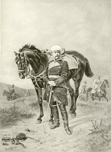 Bismarck przed Paryżem (grawiura) autorstwa Ludwig Braun