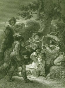 Książę Monmouth po bitwie pod Sedgemoor autorstwa Ludwig Deutsch