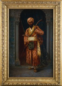 Gwardia arabska (olej na płótnie)