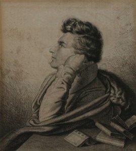 Portret poety Heinricha Heinego 1797-1856, 1827