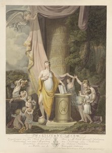 Alegoria minionego XVIII wieku XVIII wiek (tytuł na obiekcie)