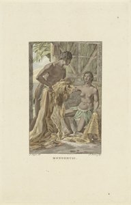 Mieszkańcy Królestwa Monoemugi Monoemugi (tytuł na obiekcie) autorstwa Ludwig Gottlieb Portman