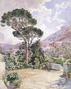 Castellamare (ołówek i akwarela)