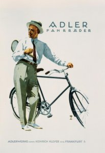 Rowery Adler autorstwa Ludwig Hohlwein
