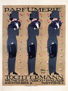 Perfumy-córka, 1910 autorstwa Ludwig Hohlwein