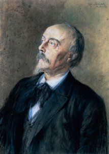 Portret niemieckiego dyrygenta, pianisty i kompozytora Hansa von Bulow (Drezno