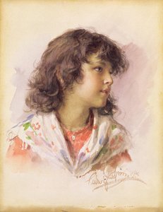 Głowa dziewczyny, 1886