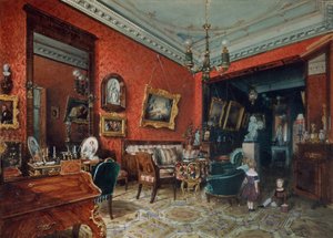 Salon, lata 40. XIX wieku