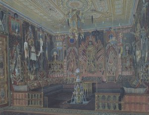 Azjatycka sala turecka w Wielkim Pałacu w Carskim Siole