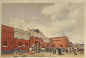Morska Twierdza Kronsztad Bramy Sankt Petersburga, 1850