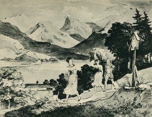 Jezioro Fuschl, Salzburg, Austria, 1823, 1943.