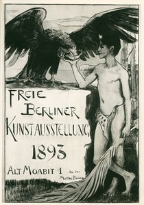 Ludwig von Hofmann: Bezpłatna berlińska wystawa sztuki ... (litografia) autorstwa Ludwig von Hofmann