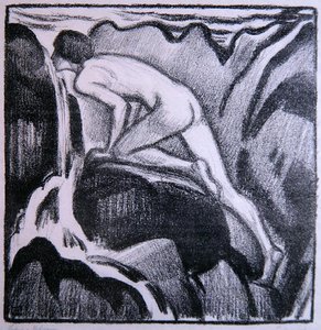 Napój studzienny (lito) autorstwa Ludwig von Hofmann