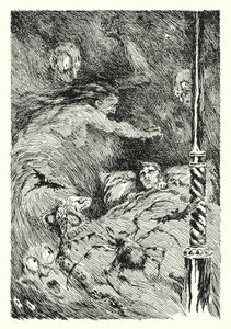 Ilustracja do Portretu Doriana Graya autorstwa Oscara Wilde