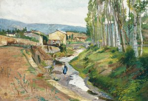 Gospodarstwa Riccio we Florencji autorstwa Luigi Levi