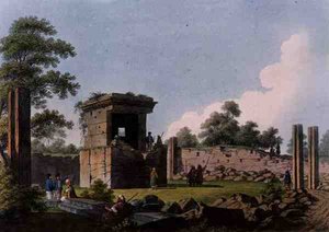 W pobliżu Tortosy, w Syrii, z „Widoków w dominiach osmańskich” autorstwa Luigi Mayer
