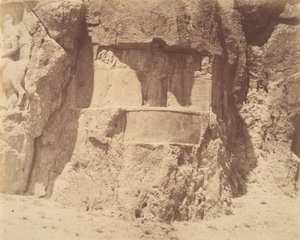 6 [Naksh-i Rustam, w pobliżu Persepolis], lata czterdzieste i sześćdziesiąte XIX wieku. autorstwa Luigi Pesce