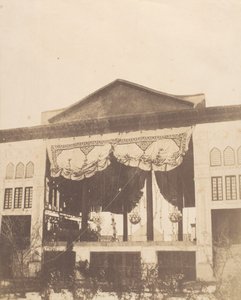 [Pawia sala tronowa, Teheran], 1858.