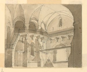 Scenografia, Wnętrze Więzienia autorstwa Luigi Ricci