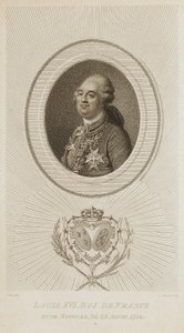 Ludwik XVI, król Francji autorstwa Luigi Schiavonetti