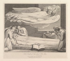 Śmierć starego dobrego człowieka, z wiersza Roberta Blaira, The Grave, 1 marca 1813.