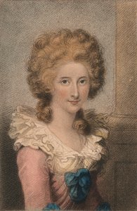 Szanowna Pani Damer, 1794. autorstwa Luigi Schiavonetti