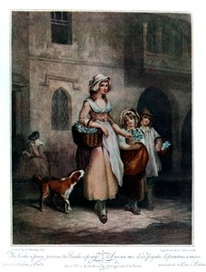Dwie pęczki za grosz Pierwiosnki, dwie pęczki za grosz, 1793, 1910
