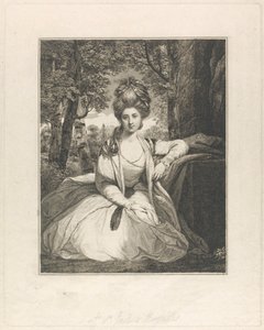 Wicehrabina Bayham (później markiza Camden) autorstwa Luigi Schiavonetti