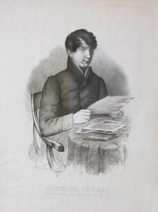 Portret Giuseppe Stuarda (acquaforte) autorstwa Luigi Vigotti
