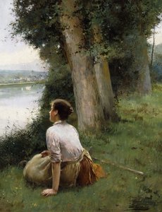 Nad rzeką, autorstwa Luis Jimenez y Aranda