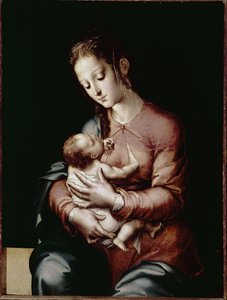 Dziewica z Dzieciątkiem (olej na desce, ok. 1565)