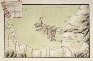 Mapa portu i rzeki Guayaquil na Morzu Południowym autorstwa Luis de Surville