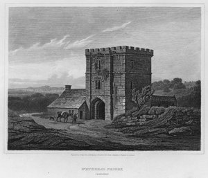 Wetheral Priory, Cumberland (grawerowanie)