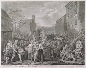 „Marsz do Finchley”, 1761.