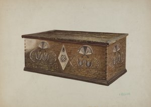 Pa. niemiecka skrzynia autorstwa Luther D. Wenrich
