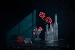 Elegancka martwa natura z daliami autorstwa Lydia Jacobs