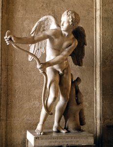 Eros (Amorek) z łukiem (1753) repliką Eros de Thespies Lysippe. Muzeum Kapitolu w Rzymie.